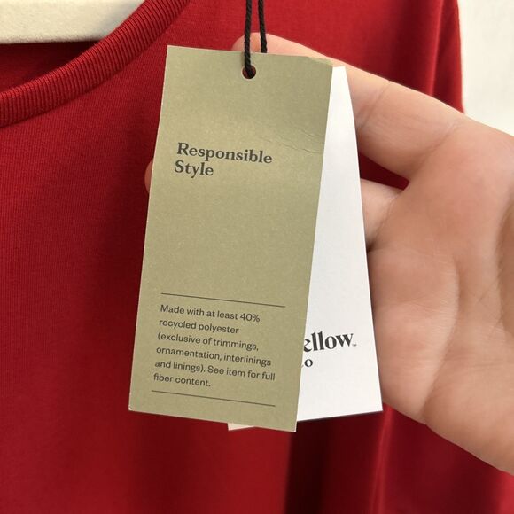 NWT Goodfellow & Co Men’s Short Sleeve Crew Neck  Size 2XL Red - Picture 9 of 16